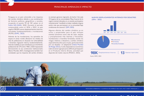 Movilidad ambiental y climática en Paraguay