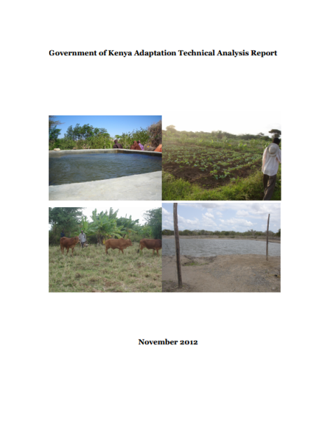 Government of Kenya Adaptation Technical Analysis Report